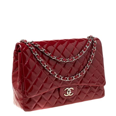 chanel maxi flap red|Shop Jumbo & Maxi Flap Bags .